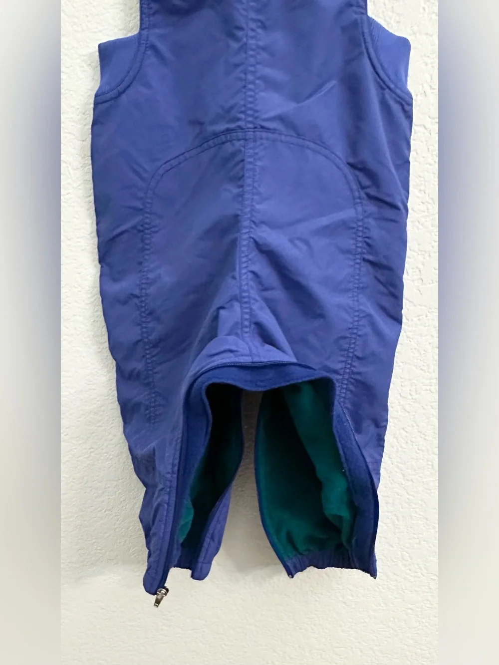 Vintage 1997 Patagonia Baby Snow Bib Overalls USA 18M Purple